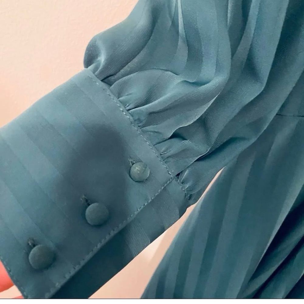 ModCloth Classy Announcement green aline dress - Picture 10 of 10